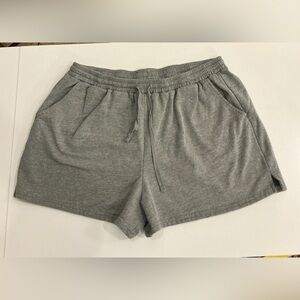 Rebels Heather Gray Women's Athletic Shorts